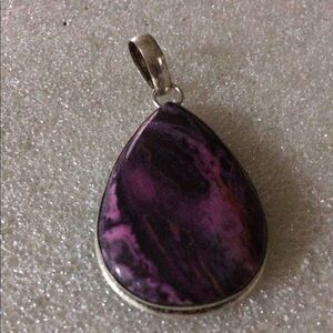 Vintage 925 gem pendent
